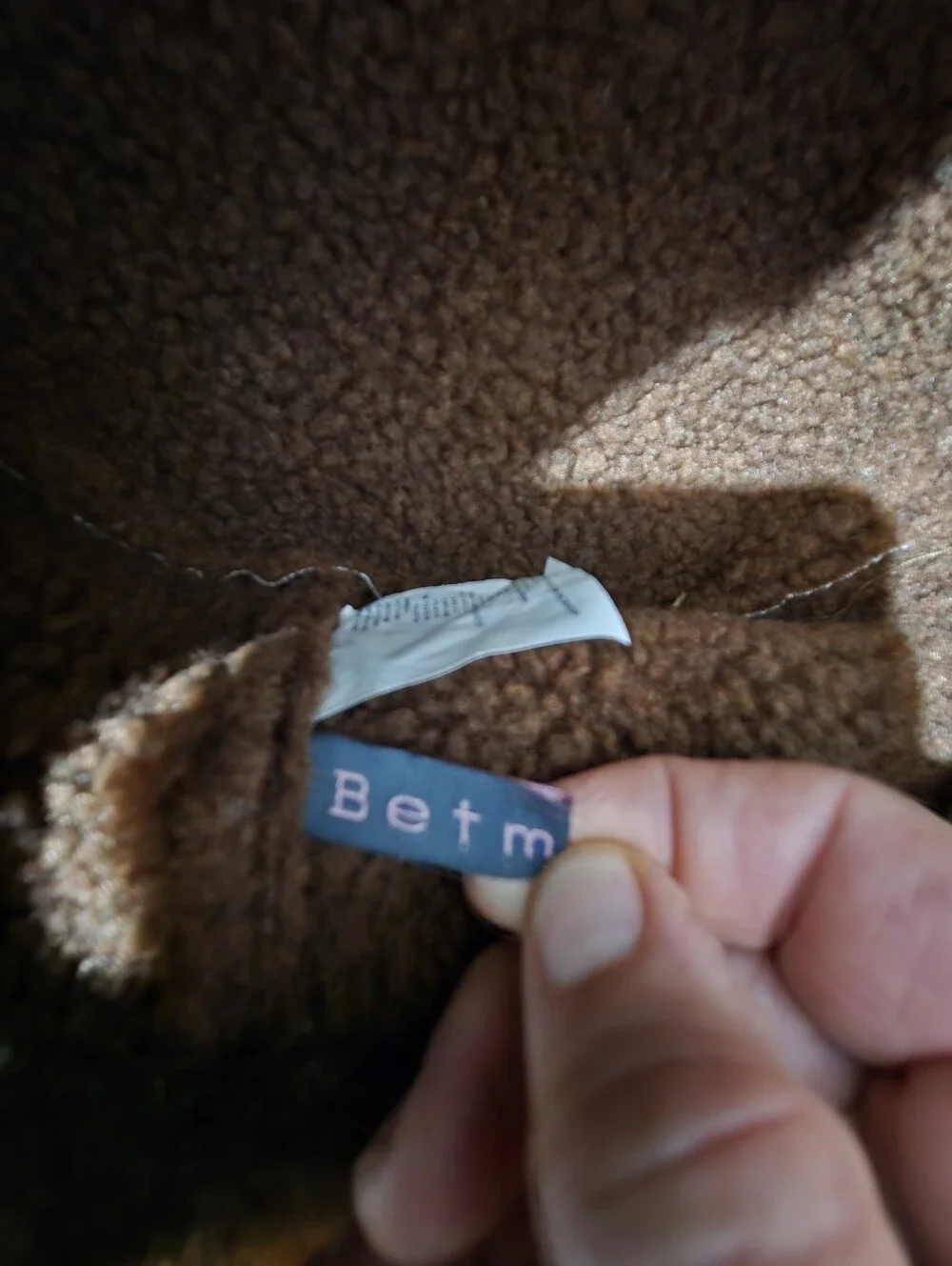 betmar Brown Crown Hat with Dark Brown Faux Fur Trim
